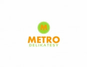 Projekt graficzny, nazwa firmy, tworzenie logo firm delikatesy metro - TurkusArt