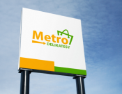 Projekt graficzny, nazwa firmy, tworzenie logo firm delikatesy metro - loko
