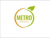 Projekt graficzny, nazwa firmy, tworzenie logo firm delikatesy metro - Agentur77