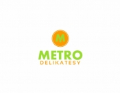 Projekt graficzny, nazwa firmy, tworzenie logo firm delikatesy metro - TurkusArt