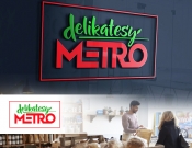 Projekt graficzny, nazwa firmy, tworzenie logo firm delikatesy metro - timur