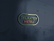 Projekt graficzny, nazwa firmy, tworzenie logo firm delikatesy metro - P4vision