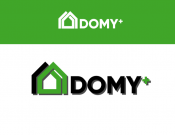 Projekt graficzny, nazwa firmy, tworzenie logo firm Logo firma budowlana DOMY+ - ManyWaysKr