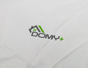 Projekt graficzny, nazwa firmy, tworzenie logo firm Logo firma budowlana DOMY+ - Butryk