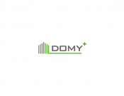 Projekt graficzny, nazwa firmy, tworzenie logo firm Logo firma budowlana DOMY+ - sansey