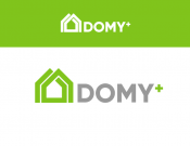 Projekt graficzny, nazwa firmy, tworzenie logo firm Logo firma budowlana DOMY+ - ManyWaysKr