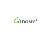 Projekt graficzny, nazwa firmy, tworzenie logo firm Logo firma budowlana DOMY+ - lyset