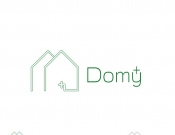 Projekt graficzny, nazwa firmy, tworzenie logo firm Logo firma budowlana DOMY+ - ezgek