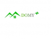 Projekt graficzny, nazwa firmy, tworzenie logo firm Logo firma budowlana DOMY+ - Szifu