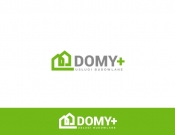 Projekt graficzny, nazwa firmy, tworzenie logo firm Logo firma budowlana DOMY+ - DiTom
