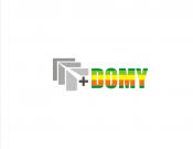 Projekt graficzny, nazwa firmy, tworzenie logo firm Logo firma budowlana DOMY+ - wlodkazik