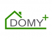 Projekt graficzny, nazwa firmy, tworzenie logo firm Logo firma budowlana DOMY+ - ankatoja 