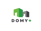 Projekt graficzny, nazwa firmy, tworzenie logo firm Logo firma budowlana DOMY+ - xdestx3
