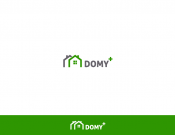 Projekt graficzny, nazwa firmy, tworzenie logo firm Logo firma budowlana DOMY+ - Darksider