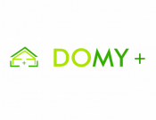Projekt graficzny, nazwa firmy, tworzenie logo firm Logo firma budowlana DOMY+ - Aion