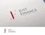 Projekt graficzny, nazwa firmy, tworzenie logo firm Logo dla firmy - Just Finance  - stone