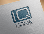 Projekt graficzny, nazwa firmy, tworzenie logo firm IQ HOME IMPROVEMENTS LTD -   LOGO  - AVADE