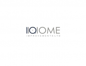Projekt graficzny, nazwa firmy, tworzenie logo firm IQ HOME IMPROVEMENTS LTD -   LOGO  - noon