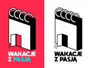 Projekt graficzny, nazwa firmy, tworzenie logo firm Logo dla Wakacji z Pasją - wozniakowski