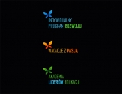 Projekt graficzny, nazwa firmy, tworzenie logo firm Logo dla Wakacji z Pasją - noon