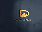 Projekt graficzny, nazwa firmy, tworzenie logo firm Logo dla Wakacji z Pasją - P4vision