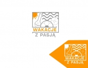 Projekt graficzny, nazwa firmy, tworzenie logo firm Logo dla Wakacji z Pasją - felipewwa