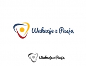 Projekt graficzny, nazwa firmy, tworzenie logo firm Logo dla Wakacji z Pasją - stone