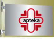 Projekt graficzny, nazwa firmy, tworzenie logo firm Logo dla apteki - kaati