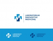 Projekt graficzny, nazwa firmy, tworzenie logo firm Logotyp dla laboratorium diagnostyki - P4vision