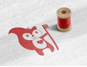 Projekt graficzny, nazwa firmy, tworzenie logo firm Wizualizację zwierzątka z logo - 4CUP