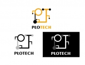 Projekt graficzny, nazwa firmy, tworzenie logo firm Logo firmy elektronicznej, IT - bermucher