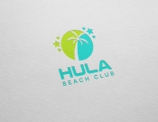 Projekt graficzny, nazwa firmy, tworzenie logo firm Logo dla klubu "Hula" - feim