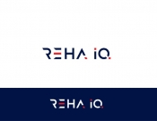 Projekt graficzny, nazwa firmy, tworzenie logo firm Logo dla marki REHA IQ - stone