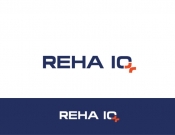 Projekt graficzny, nazwa firmy, tworzenie logo firm Logo dla marki REHA IQ - stone