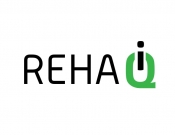 Projekt graficzny, nazwa firmy, tworzenie logo firm Logo dla marki REHA IQ - Cinamon