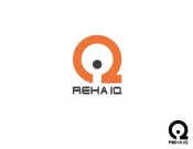 Projekt graficzny, nazwa firmy, tworzenie logo firm Logo dla marki REHA IQ - noon