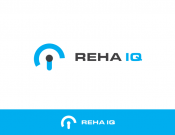 Projekt graficzny, nazwa firmy, tworzenie logo firm Logo dla marki REHA IQ - Aspiracja