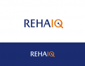 Projekt graficzny, nazwa firmy, tworzenie logo firm Logo dla marki REHA IQ - kruszynka