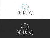 Projekt graficzny, nazwa firmy, tworzenie logo firm Logo dla marki REHA IQ - Myozonitonirun