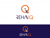 Projekt graficzny, nazwa firmy, tworzenie logo firm Logo dla marki REHA IQ - kruszynka
