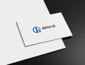 Projekt graficzny, nazwa firmy, tworzenie logo firm Logo dla marki REHA IQ - 4CUP