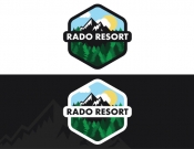 Projekt graficzny, nazwa firmy, tworzenie logo firm Logo dla resortu - NoNameProject