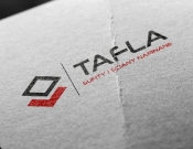 Projekt graficzny, nazwa firmy, tworzenie logo firm Logo firmy Tafla - ADesigne