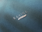 Projekt graficzny, nazwa firmy, tworzenie logo firm Logo kosmetyków naturalnych RAVINA - myConcepT