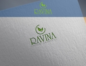 Projekt graficzny, nazwa firmy, tworzenie logo firm Logo kosmetyków naturalnych RAVINA - ManyWaysKr