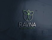 Projekt graficzny, nazwa firmy, tworzenie logo firm Logo kosmetyków naturalnych RAVINA - TomaszKruk