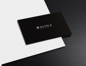 Projekt graficzny, nazwa firmy, tworzenie logo firm Logo kosmetyków naturalnych RAVINA - 4CUP