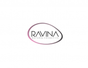 Projekt graficzny, nazwa firmy, tworzenie logo firm Logo kosmetyków naturalnych RAVINA - malarz
