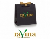 Projekt graficzny, nazwa firmy, tworzenie logo firm Logo kosmetyków naturalnych RAVINA - osskaro