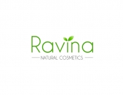 Projekt graficzny, nazwa firmy, tworzenie logo firm Logo kosmetyków naturalnych RAVINA - walwerka